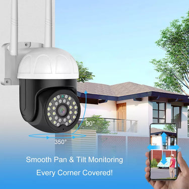 two way audio day night vision wireless wifi camera